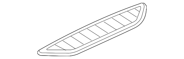 7P6-819-153-81U Деталь DEFROSTER GRILLE