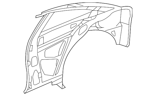 88955234 Деталь INNER PANEL ASSY, RIGHT