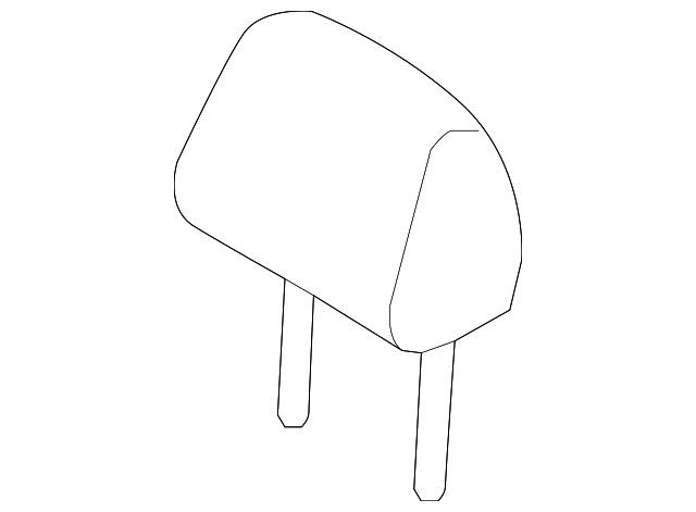 71940-60391-E1 Деталь HEADREST, RIGHT