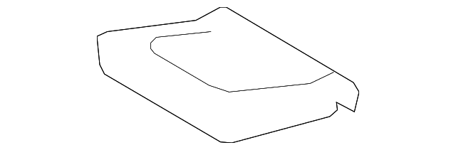 71075-60B81-E0 Деталь CUSHION COVER, RIGHT