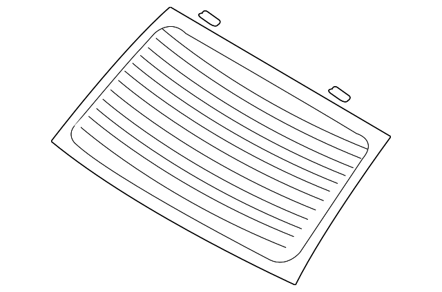 87110-1E032 Деталь BACK GLASS