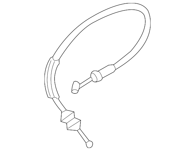 20908479 LOCK CABLE, RIGHT