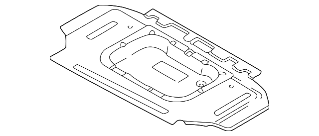745140W731 Деталь REAR FLOOR PAN