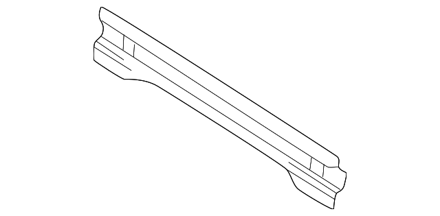 756170W731 Деталь REAR CROSSMEMBER