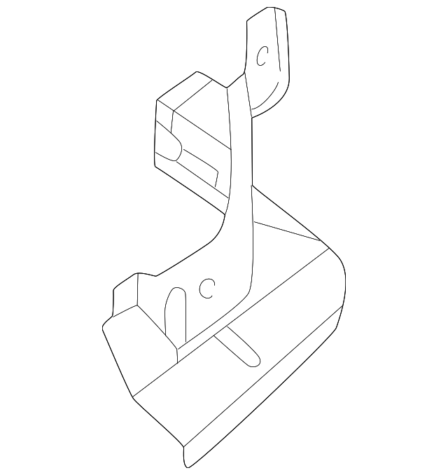745310W700 Деталь FLOOR EXTN, LEFT