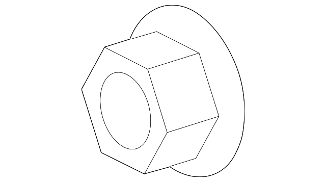 11609533 MASTER CYLINDER NUT