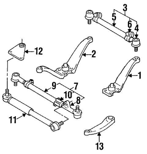 Land Cruiser STEERING LINKAGE