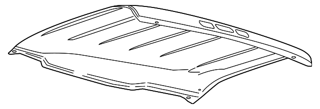FL3Z-1550202-A Деталь ROOF PANEL