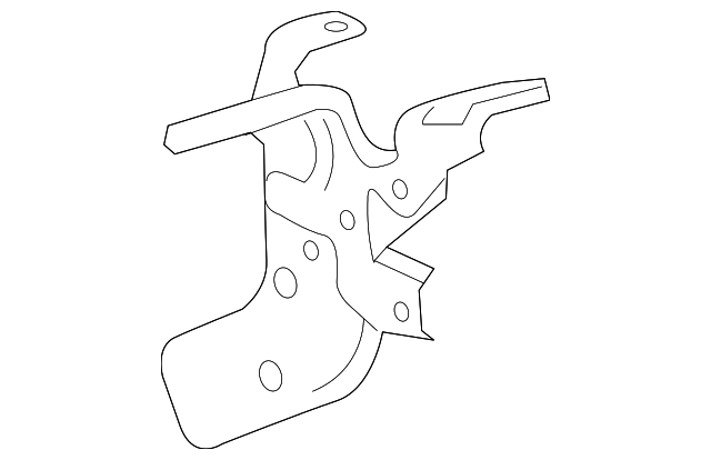 82715-0E790 Деталь JUNCTION BLOCK UPPER BRACKET