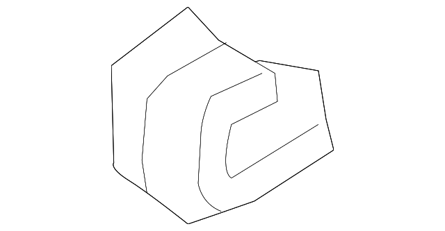 25689636 WINDSHIELD SUPPORT, LEFT