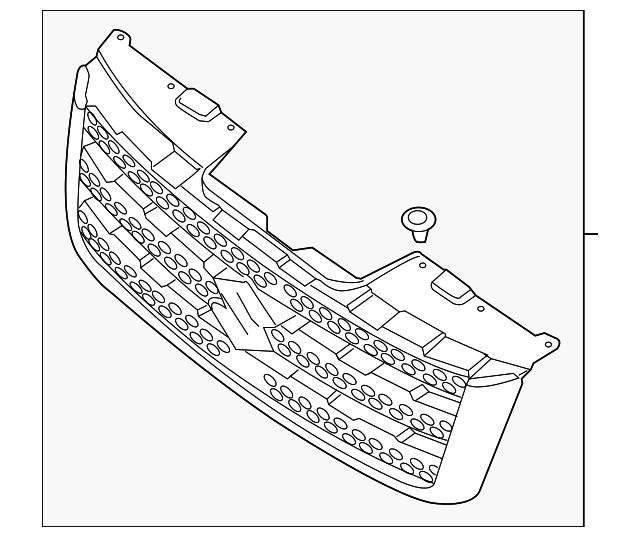 7174182Z00 Деталь GRILLE ASSY