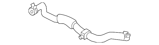 6L8Z-8260-B UPPER HOSE