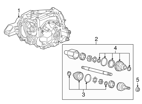 Corvette AXLE & DIFFERENTIAL