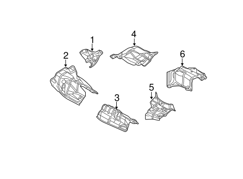 Q5 HEAT SHIELDS