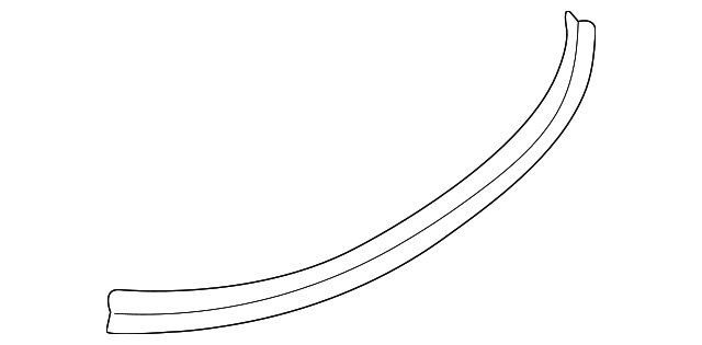F151-50-614 Деталь LOWER MOLDING