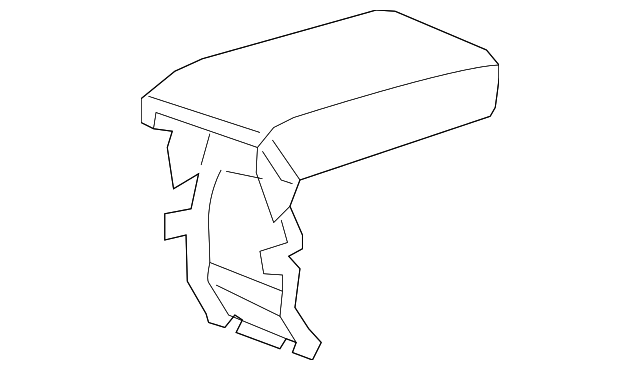 83450-TL0-G34ZB Деталь ARMREST,CTR*NH690L*