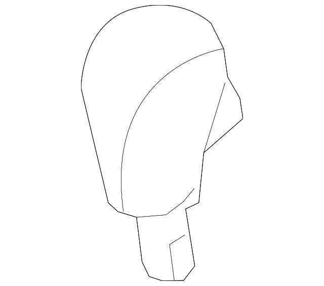 54130-TL0-G81ZA Деталь KNOB ASSY., SELECT *NH167L* (LEA) (GRAPH