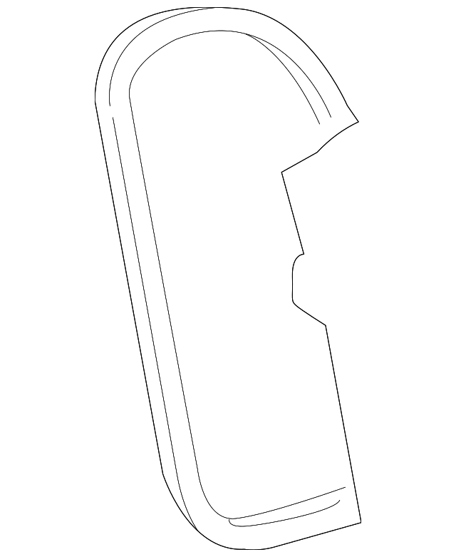 63-21-6-938-833 Деталь TAIL LAMP ASSY INNER SEAL, LEFT