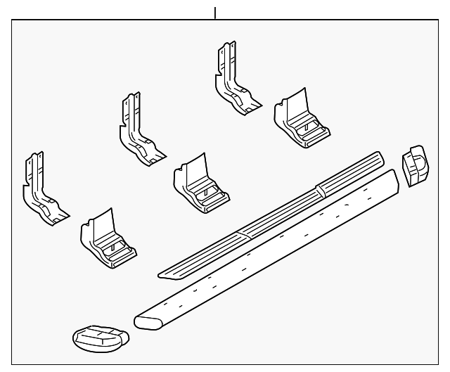 3C3Z-16450-BAA Деталь STEP BAR ASSY, RIGHT