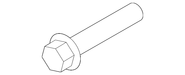 6508755AA Деталь LOWER CNTRL ARM REAR BOLT, RIGHT