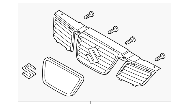 7211085Z00 Деталь GRILLE ASSY