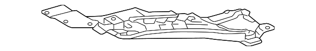 51409-60100 Деталь FRONT SHIELD, LEFT