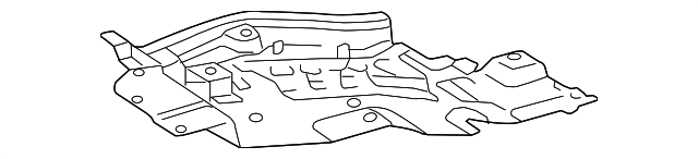 51408-60050 Деталь FRONT SHIELD, RIGHT