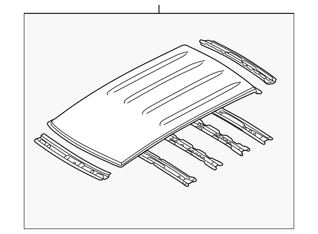 LC62-70-600 Деталь ROOF ASSY