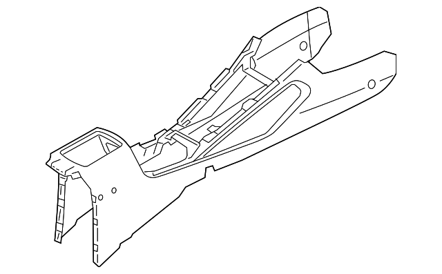 84611-1W500HU Деталь CONSOLE