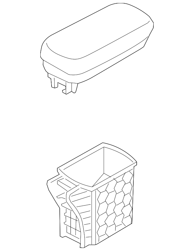 84660-1W000HU Деталь ARMREST ASSY