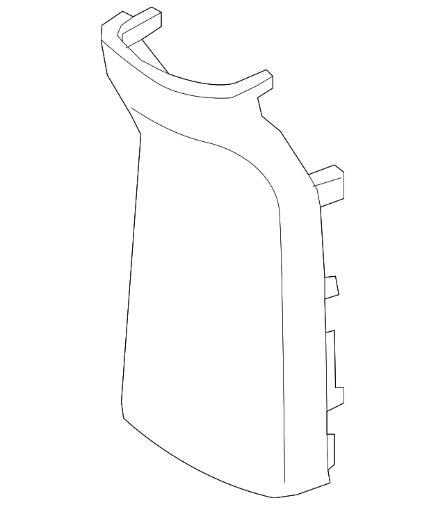 84680-1W000HU Деталь REAR COVER
