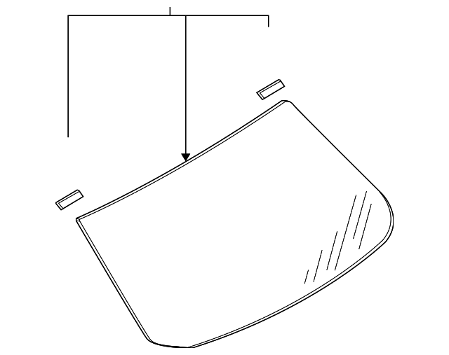 79700-3AN0A Деталь BACK GLASS