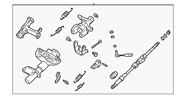 45250-04080 Деталь STEERING COLUMN
