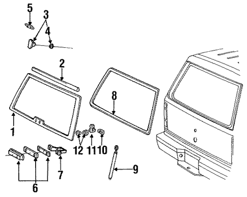 Explorer GLASS - LIFT GATE