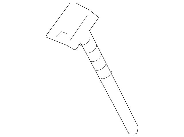 C235-50-9L1B Деталь ROOF MOLDING RETAINER CLIP, LEFT