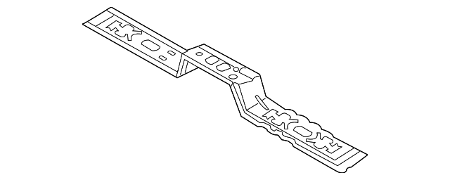 65141-3E000 Деталь REAR CROSSMEMBER