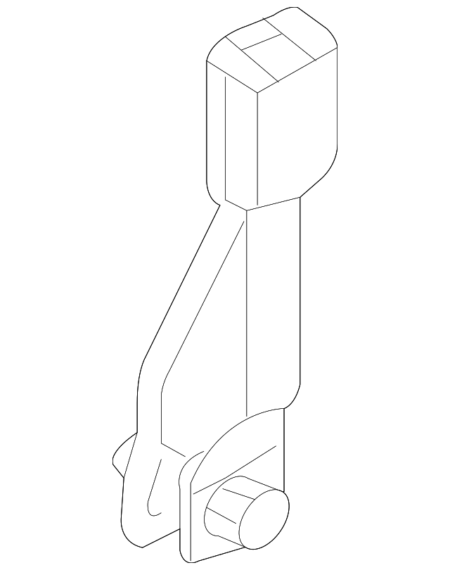 8492086Z10 Деталь BUCKLE, LEFT