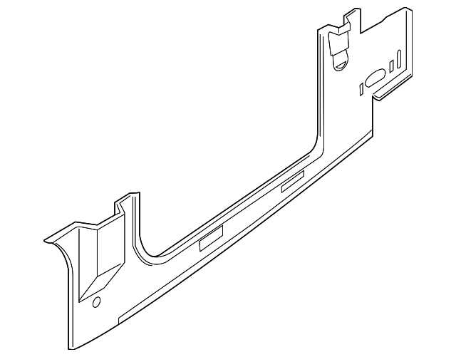 41-00-2-757-207 Деталь INNER ROCKER, LEFT