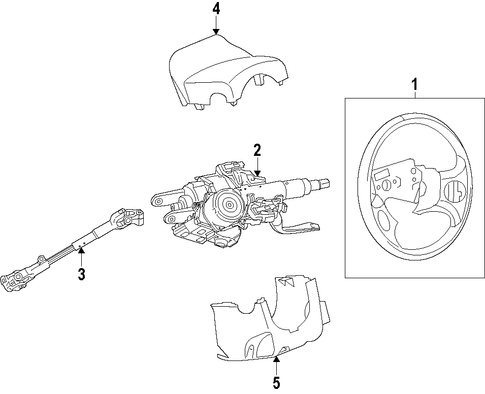 Encore STEERING COLUMN