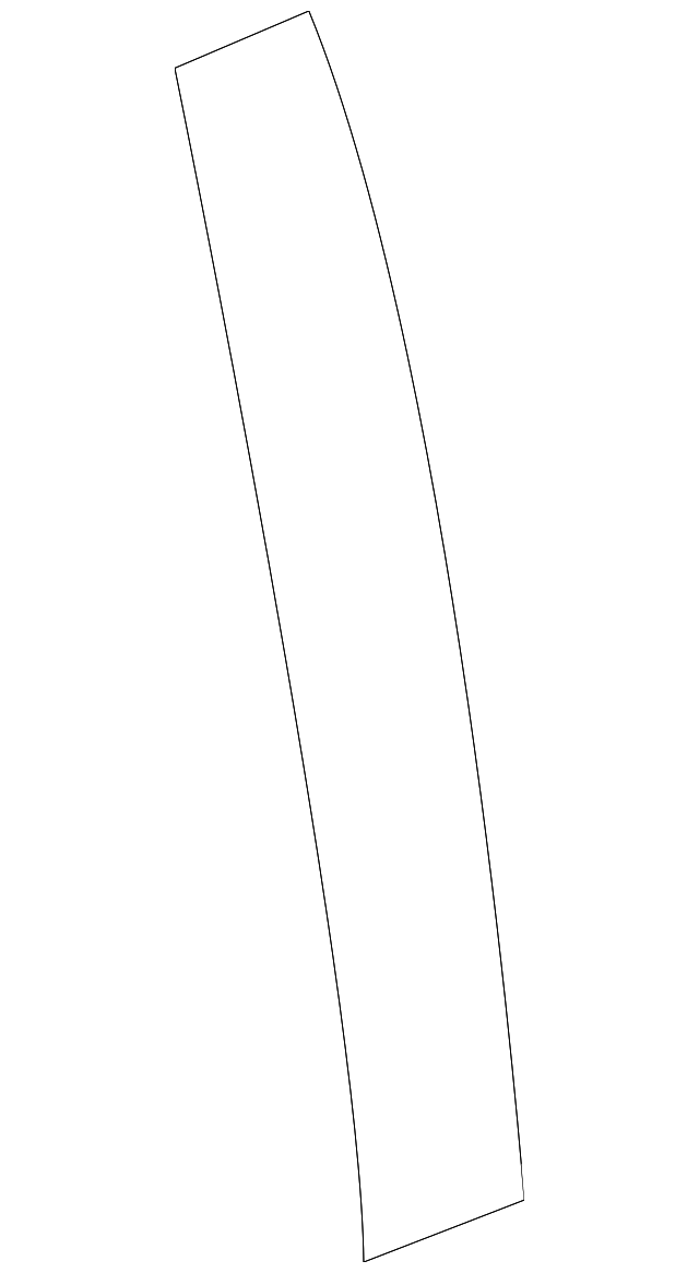 67866-SHJ-A01ZA Деталь TAPE, L. RR. DOOR SASH CENTER (OUTER) *N