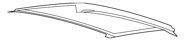 DM5Z-5850202-B Деталь ROOF PANEL