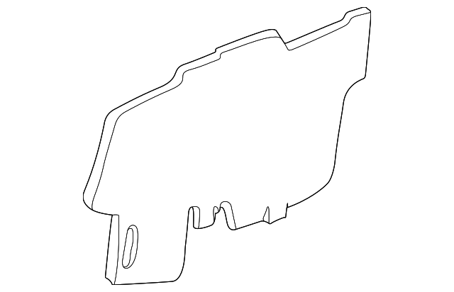 15683112 WATER DEFLECTOR, RIGHT