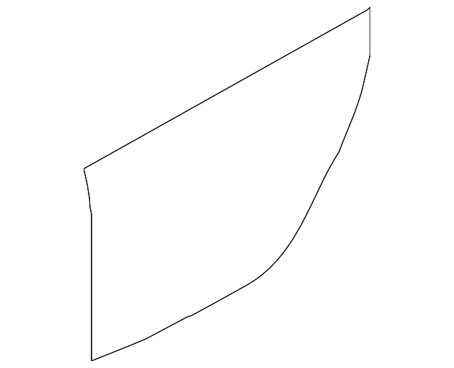 MR954147 Деталь OUTER PANEL, LEFT