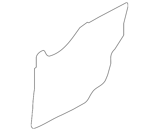 MR525883 Деталь WATER SHIELD, LEFT