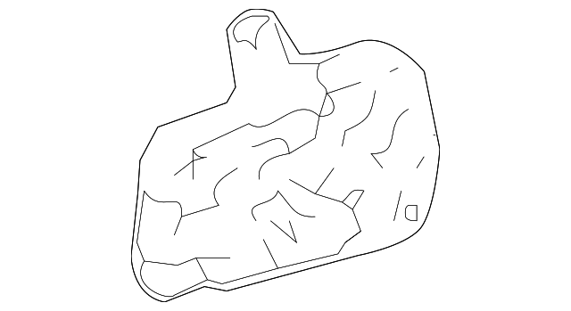 MR526317 Деталь CORE, LEFT