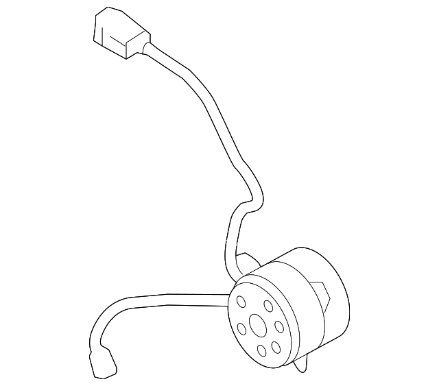25386-2J100 Деталь FAN MOTOR