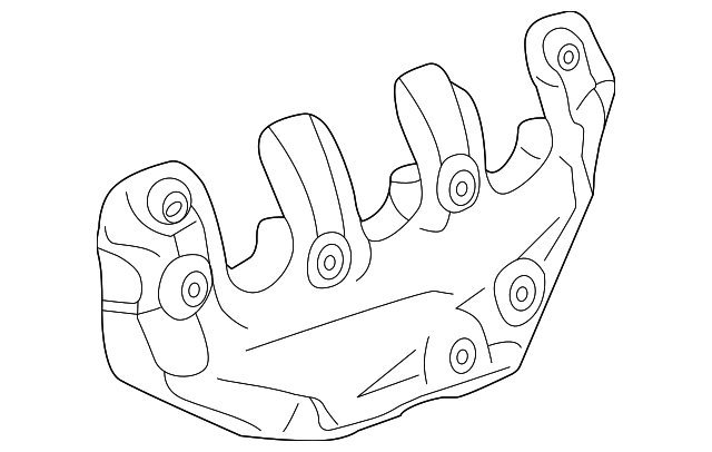 12629718 HEAT SHIELD, LEFT