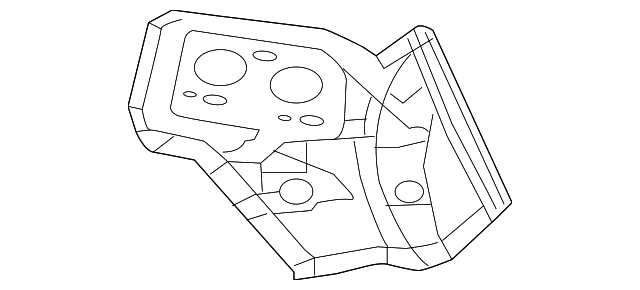 BBN9-71-481A Деталь TAIL LAMP POCKET, LEFT