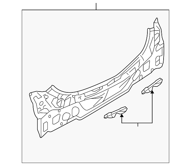 BHY1-70-50X Деталь REAR BODY PANEL