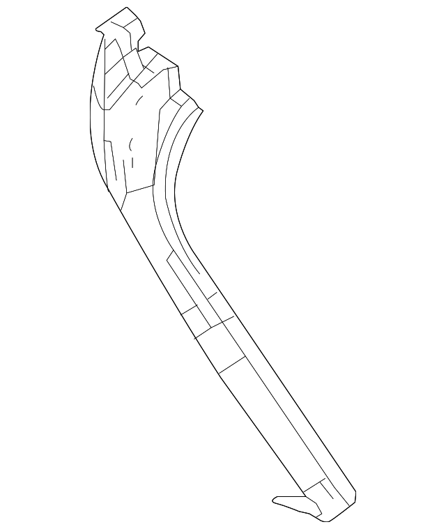 BBN9-71-442A Деталь PILLAR, LEFT
